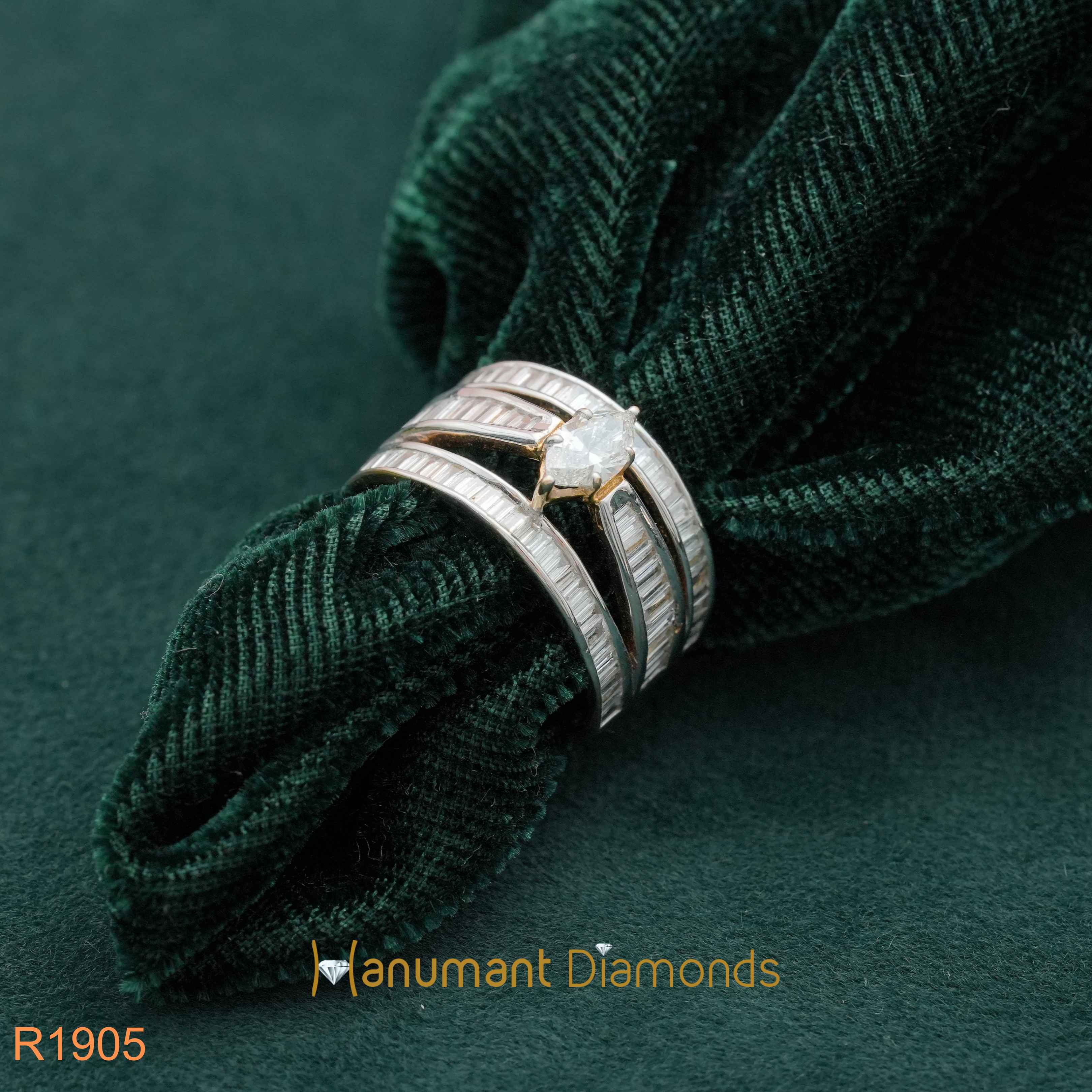 Diamond Ring - R1905 – Hanumant Diamonds
